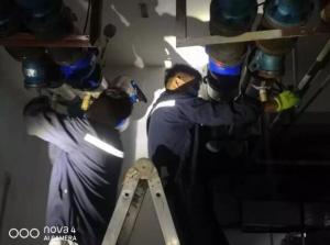 烈日炎炎，不能阻擋益和人為民服務之心！